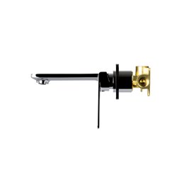 Chromowana bateria umywalkowa wysoka CMB7115CH Trino Corsan zdjęcie 2