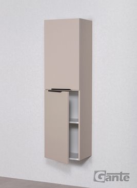 Słupek łazienkowy wiszący wysoki 143,5x40 Sydney Smooth kolor macadamia