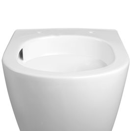 Biała miska wc wisząca Rimless FLOW-WH-TR-02 Tornado Hydrosan