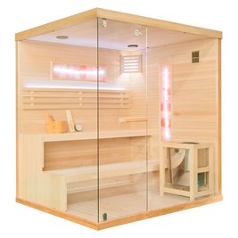 Sauna sucha fińska piec 8 KW Harvia BC80 180X160X200CM MO-EP4SP XL Mazur