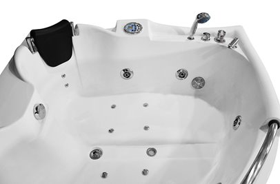 Wanna łazienkowa Spa z hydromasażem narożna 150x150 cm MO-0311