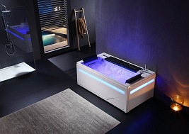 Wanna z hydromasażem 180x100 Montana 925B Hydrosan