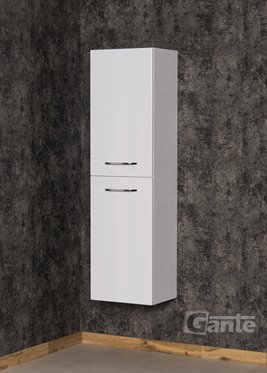 Słupek łazienkowy wiszący wysoki 143,5x40 SETTO MODULO kolor biały połysk