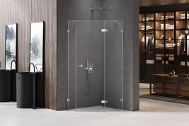 Kabina pięciokątna 100x80 EXK-3894 Avexa New Trendy Chrom