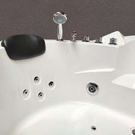 Wanna z hydromasażem narożna Orino 632C 135x135
