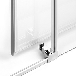 Softi New Trendy drzwi prysznicowe rozsuwane samodomykające do wnęki 130 cm EXK-3898