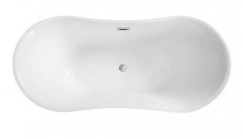 Wanna wolnostojąca 170 cm korek klik-klak chrom Amber Besco