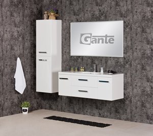 Szafka z umywalką dolomitową 120/39C seria Fokus B