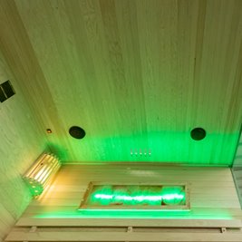 Sauna fińska 5 osobowa wysokotemperaturowa 6W Harvia 180x160 cm Lark5