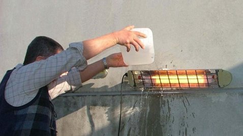 Promiennik ciepła FIORE BLACK 766N 1200W Moel