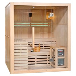 Sauna fińska 6 osobowa wysokotemperaturowa 6KW Harvia 180x160 cm Oslo5