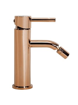 Miedź połysk bateria bidetowa Lungo Rea