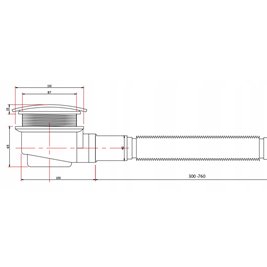 Brodzik kwadratowy slim 80x80 ST02A biały
