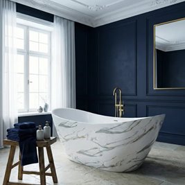 Wanna wolnostojąca 170 cm Ferrano Slim Nature Rea zdjęcie 4