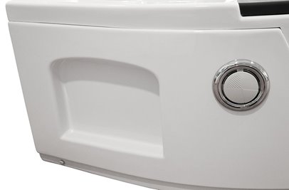 Wanna łazienkowa z hydromasażem Spa narożna 150x150 cm MO-0312
