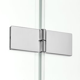 Drzwi prysznicowe składane 100 cm prawe D-0152A/D-0095B New Soleo zdjęcie 3