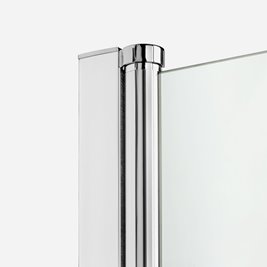 Drzwi prysznicowe składane 100 cm prawe D-0152A/D-0095B New Soleo zdjęcie 4