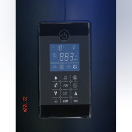 Kabina prysznicowa zabudowana na niskim brodziku 120x85 z sauną Monako Lewa