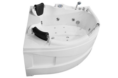 Wanna łazienkowa Spa z hydromasażem narożna 150x150 cm MO-0311