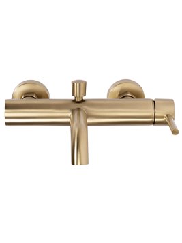 Bateria wannowa podtynkowa box Lungo Rea złoto szczotkowane