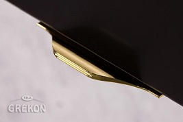 Czarna szafka łazienkowa wisząca 60x72 Victa Gante