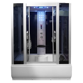 Prostokątna kabina z hydromasażem 170x90 cm MO-0611