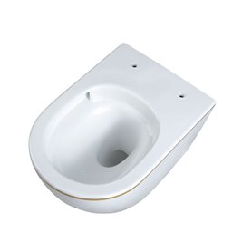 Zestaw podtynkowy kompletny stelaż + miska MIZU-WH-GL-TR-03 + przycisk ST+H GOLD