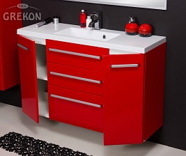 Szafka wisząca z umywalką 120/39/C3 Clever seria Fokus CZ