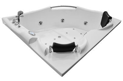 Wanna łazienkowa Spa z hydromasażem narożna 150x150 cm MO-0311