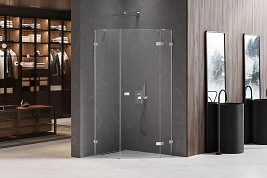 Kabina pięciokątna 100x80 EXK-3891 Avexa New Trendy Chrom