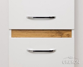 Słupek wiszący biały 143,5 cm seria Magnum Gante