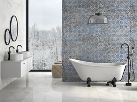 Olaya Besco wanna wolnostojąca retro 160 cm wykończenie czarny mat