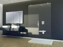 Kabina prysznicowa Walk In, ścianka 90 Aveo Due Besco