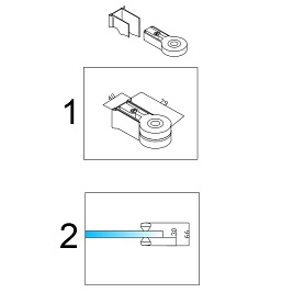Czarna kabina prysznicowa kwadratowa loft szprosy drzwi składane 80x80 BS08A