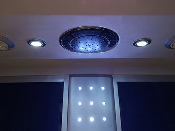 Prostokątna kabina z hydromasażem 170x90 cm MO-0611