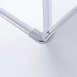 Kabina prysznicowa 100x100 kwadratowa drzwi pełne uchylne KZ1190C