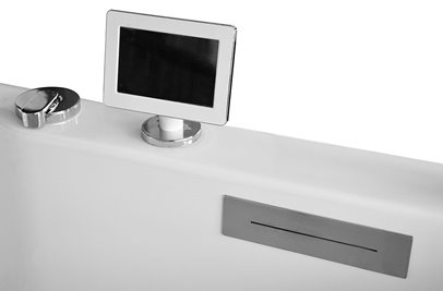 Wanna spa z hydromasażem narożna 150x150 cm MUE-0032A LEWA