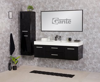 Szafka wisząca z umywalką 140/50/C2 seria Fokus C