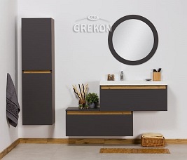 Lustro łazienkowe okragłe 70 cm seria Intra Gante