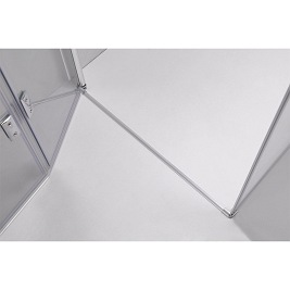 Kabina prysznicowa drzwi składane pojedyncze kwadratowa 80x80 KZ1180A