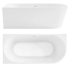 Wanna przyścienna narożna lewa 170 cm Sydney Rea