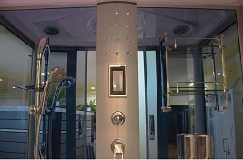 Prostokątna kabino wanna z hydromasażem 165x85 cm MO-09944B