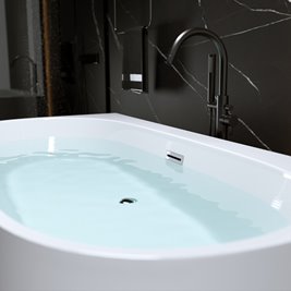 Wanna wolnostojąca przyścienna 150 cm Nora Hydrosan