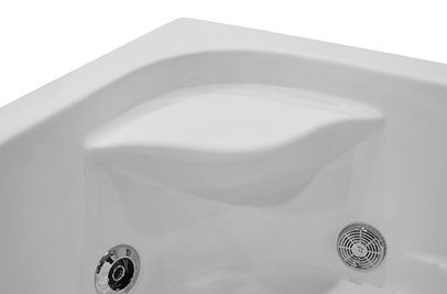 Wanna z hydromasażem dwuosobowa Turbo+ 180x120 cm MO-1631 Prawa