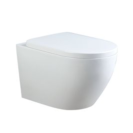 Biała miska wc wisząca Rimless Mizu Tornado MIZU-WH-TR-02 Hydrosan