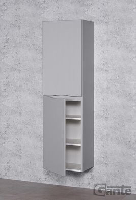 Słupek łazienkowa wiszący kolor szary ONDA 45x155 cm Gante