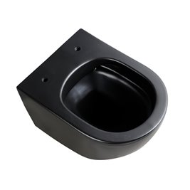 Zestaw podtynkowy stelaż GEBERIT DUOFIX + miska PEAK-MTB-RIM-02 + przycisk DELTA 50 czarny mat