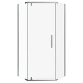 Kabina prysznicowa pięciokątna 80x80 cm Stylio BKM501PT+
