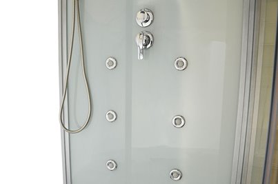 Sauno kabina prysznicowa prostokątna 180x110 cm MO-1752W PRAWA TRIO