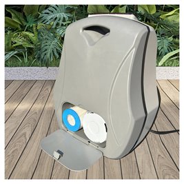 Dmuchane jacuzzi ogrodowe basen Spa 204x70 cm Nice Avenli